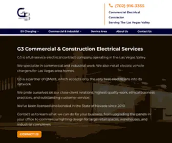 G3Electrical.com(Electrical Contractor) Screenshot