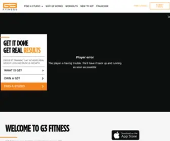 G3Fitness.com.au(Team Training that focuses on muscle growth) Screenshot