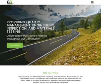 G3Quality.com(Construction Quality Management Firm) Screenshot