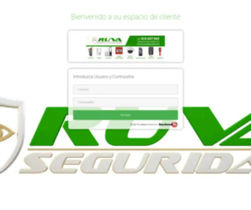 G3W-Ruvaseguridad.net(Gestiona3w) Screenshot