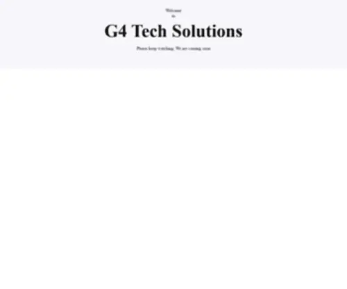 G4Techsolution.com(Bot Verification) Screenshot