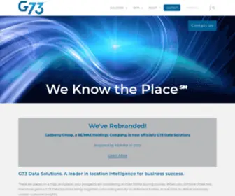 G73Data.com(Location Intelligence Data Solutions) Screenshot