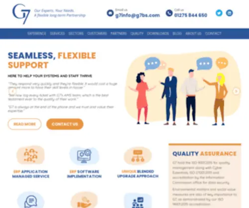 G7BS.com(G7 Business Solutions) Screenshot