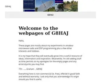 G8Haj.uk(G8HAJ) Screenshot