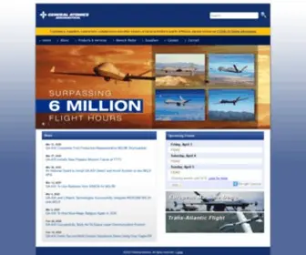GA-Asi.com(General Atomics Aeronautical Systems Inc) Screenshot