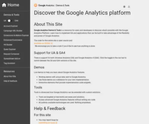 GA-Dev-Tools.google(GA Dev Tools google) Screenshot