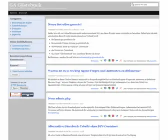 GA-Gaestebuch.de(GA Gästebuch) Screenshot