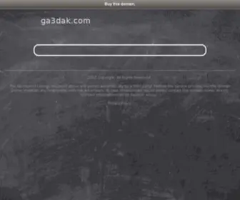 GA3Dak.com(پرتال) Screenshot