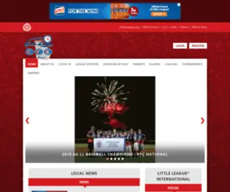 GA4LLB.org(Georgia District 4 Little League) Screenshot