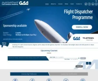 Gaa.aero(Gulf Aviation Academy) Screenshot