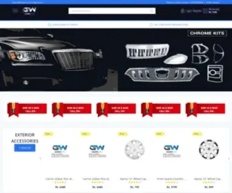 Gaadiweb.com(Gaadiweb Buy Car & Bike Parts and Accessories Online) Screenshot