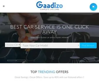 Gaadizo.com(Complete Car Care) Screenshot