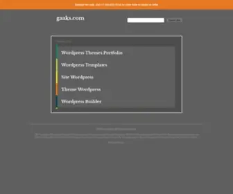 Gaaks.com(Download Templates) Screenshot