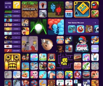 Gaamess.com(GAAMESS has over 250 free games in every genre you can imagine. Our target) Screenshot