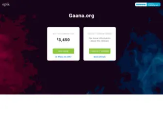 Gaana.org(Gaana) Screenshot