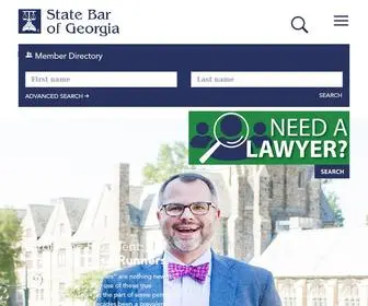 Gabar.org(State Bar of Georgia) Screenshot