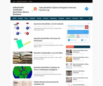 Gabaritandovestibular.com(Gabaritando Vestibular) Screenshot