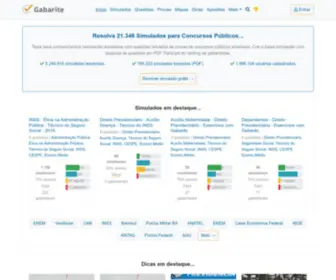 Gabarite.com.br Screenshot