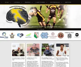 Gabbettperformance.com.au(Professional development for coaches) Screenshot