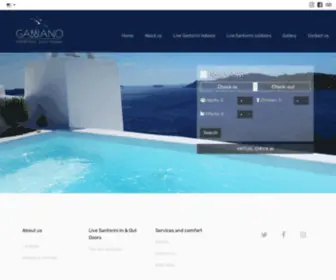 Gabbianosantorini.com(Gabbiano) Screenshot