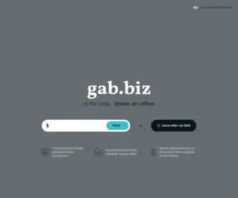 Gab.biz(gab) Screenshot