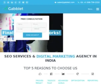 Gabblet.com(Search Marketing Services) Screenshot