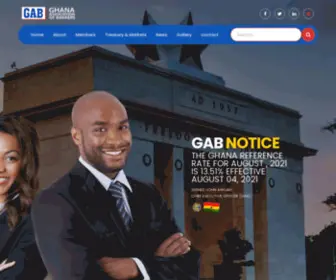 Gab.com.gh(Ghana Association Of bankers) Screenshot