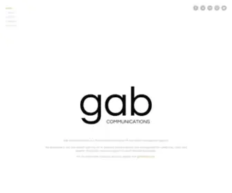 GABCOmmunications.ca(Gab Communications) Screenshot