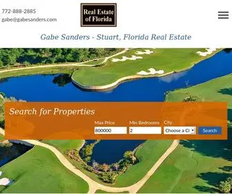 Gabesanders.com(Stuart Real Estate) Screenshot