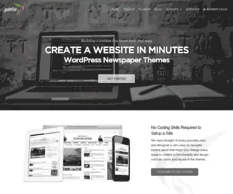 Gabfire.com(Newspaper, Magazine, & Business style Premium WordPress Themes) Screenshot