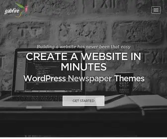 Gabfirethemes.com(Newspaper, Magazine, & Business style Premium WordPress Themes) Screenshot