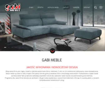 Gabi.com.pl(GABI MEBLE) Screenshot