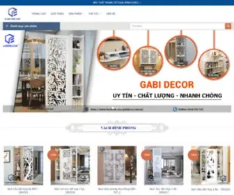 Gabi.com.vn(Nội Thất Trang Trí GABI) Screenshot