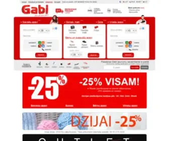 Gabi.lv(Apavi internetā) Screenshot