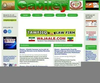Gabiley.net(Gabiley News Network) Screenshot