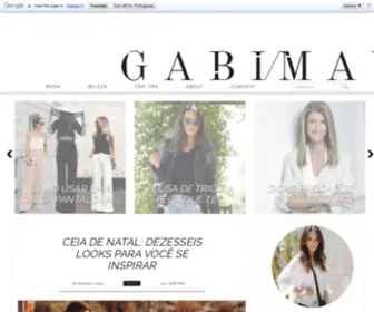 Gabimay.com.br(Gabi May) Screenshot