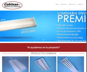 Gabinan.com(Gabinetes para Iluminación) Screenshot