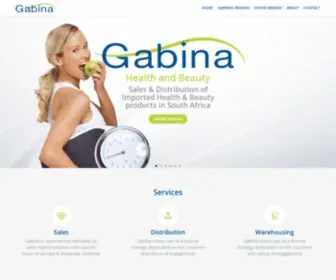 Gabinasa.co.za(Gabina Health and Beauty) Screenshot