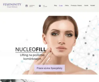 Gabinet-Femininity.pl(Kosmetyka profesjonalna Wrocław) Screenshot