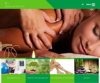 Gabinetbiomar.pl(BIOMAR Gabinet fizjoterapii i medycyny naturalnej) Screenshot