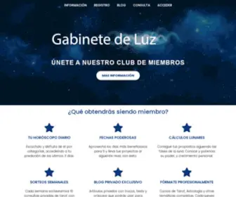 Gabinetedeluz.com(Gabinete de Luz) Screenshot