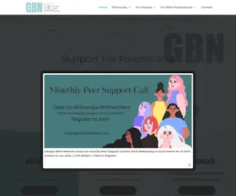 Gabirthnetwork.com(Georgia Birth Network) Screenshot