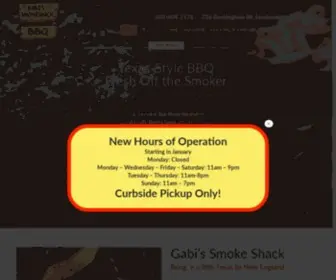 Gabissmokeshack.com(Gabissmokeshack) Screenshot