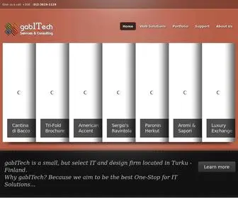 Gabitek.fi(GabiTech Services & Consulting) Screenshot