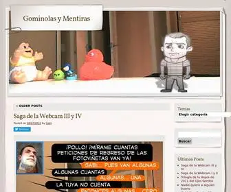 Gabito.com(Gominolas y Mentiras) Screenshot