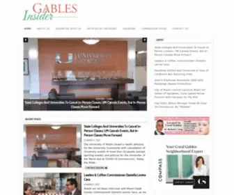 Gablesinsider.com(Your most trusted source for Coral Gables news) Screenshot