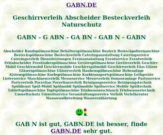 Gabn.de(Spülmobil) Screenshot