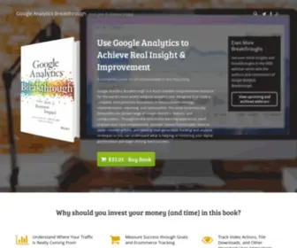 Gabreakthrough.com(Google Analytics book) Screenshot