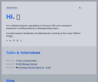 Gabri.me(Ahmed El Gabri) Screenshot