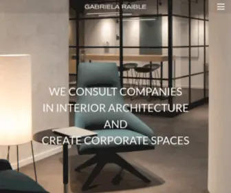 Gabriela-Raible.de(Gabriela Raible Innenarchitekten in München) Screenshot